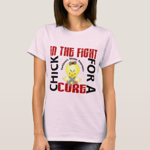T-shirt Le poule dans la lutte contre la maladie de Parkin