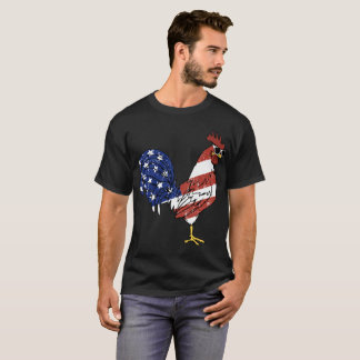 T-SHIRT LE POULET DE L'AMÉRIQUE
