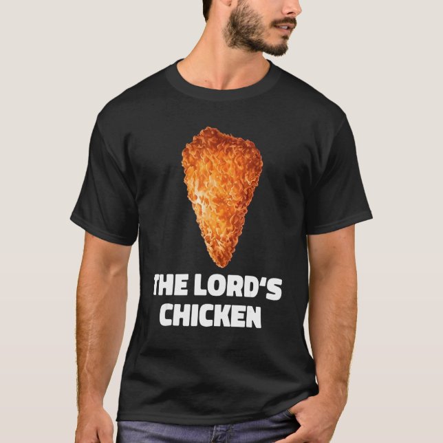 T-shirt Le poulet du Seigneur (Devant)