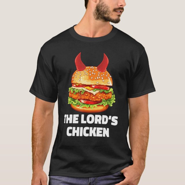 T-shirt Le poulet du Seigneur 1 (Devant)