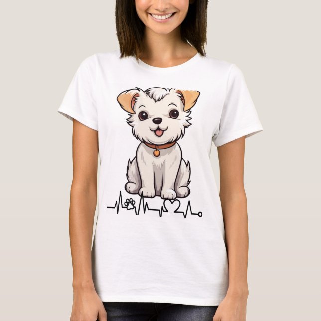 T-shirt Le pouls de la vie (Devant)
