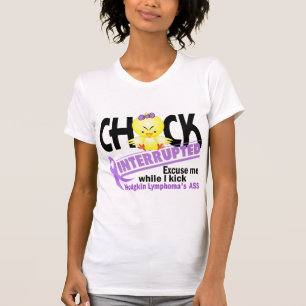 T-shirt Le poussin a interrompu la lymphogranulomatose