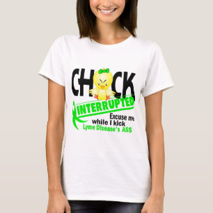 T-shirt Le poussin a interrompu la maladie de 2 Lyme