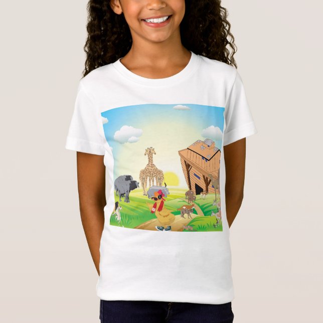 T-Shirt Le poussin agace Noah (Devant)