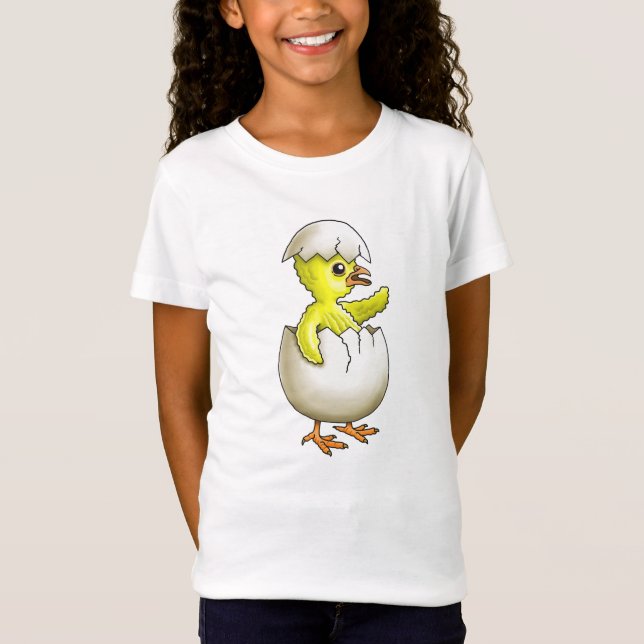 T-Shirt Le poussin de Pâques nouvellement éclos (Devant)