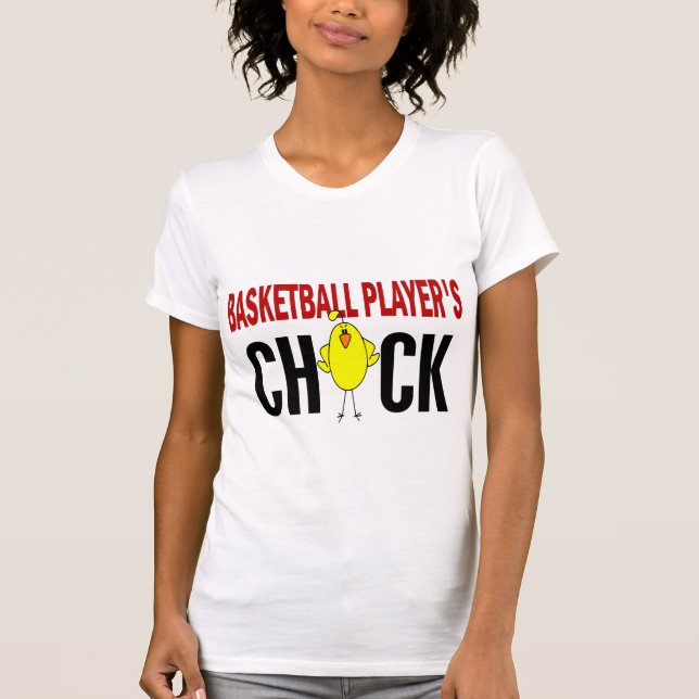 T-SHIRT LE POUSSIN DU JOUEUR DE BASKET (Devant)