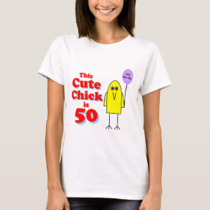 T-shirt Le poussin mignon est 50 !