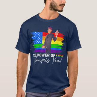 T-shirt Le Pouvoir De L'Amour Vous Conduit Lgbt Pries Gay 