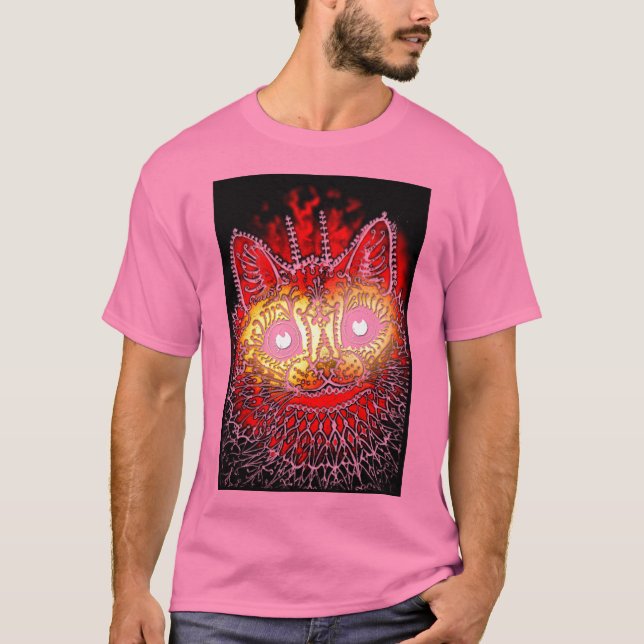 T-shirt Le Précieux : un chat dans le style gothique (Devant)