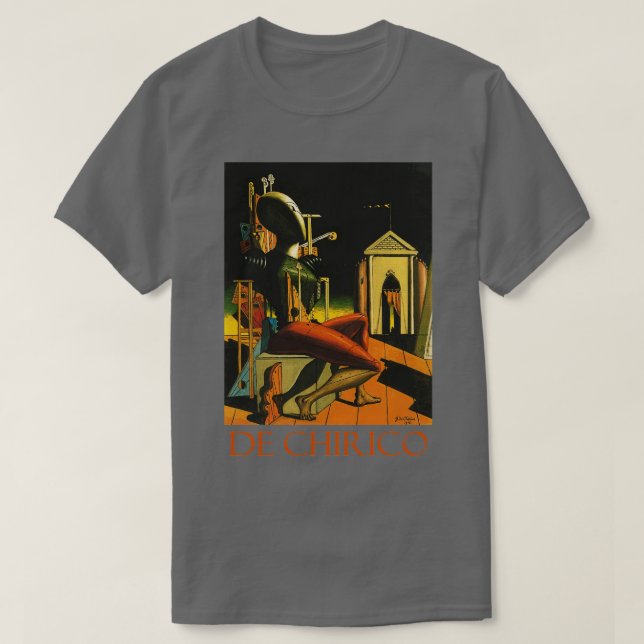 T-shirt Le Prédicteur 1916 par Giorgio de Chirico (Design devant)