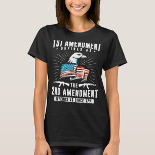 T-shirt Le Premier Amendement Nous Définit Le Deuxième Nou