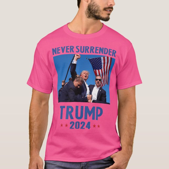 T-shirt Le Premier Discours De Trump Dans L'Air Pennsylvan (Devant)