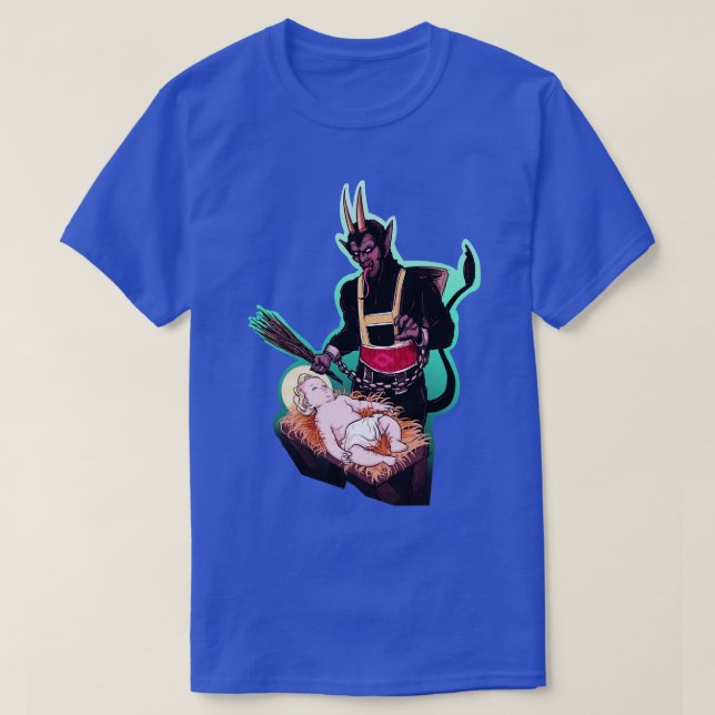 T-shirt Le premier Krampus (Design devant)