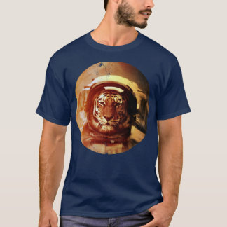 T-shirt Le premier tigre sur la Lune