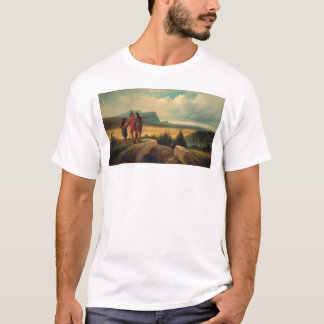 T-shirt Le premier train (0583B)