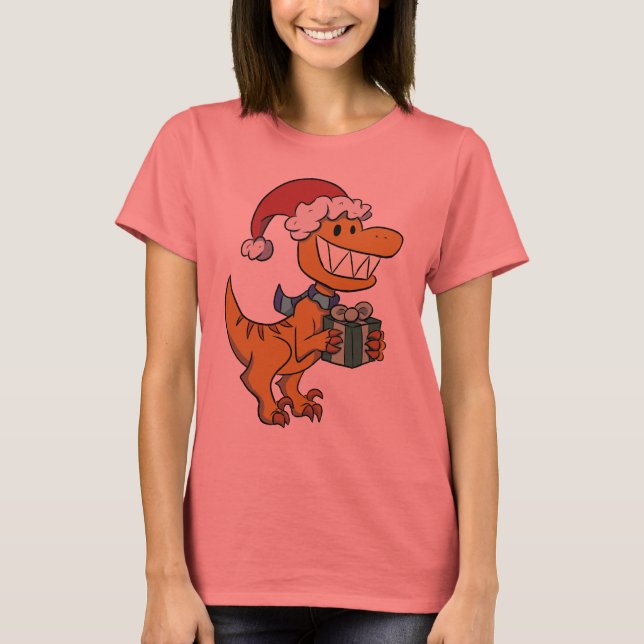 T-shirt Le présent du Raptor (Devant)