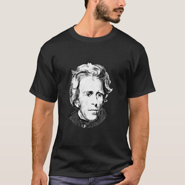 T-shirt Le Président Andrew Jackson (Devant)