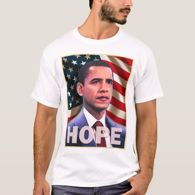 T-shirt Le Président Barack Obama (Devant)
