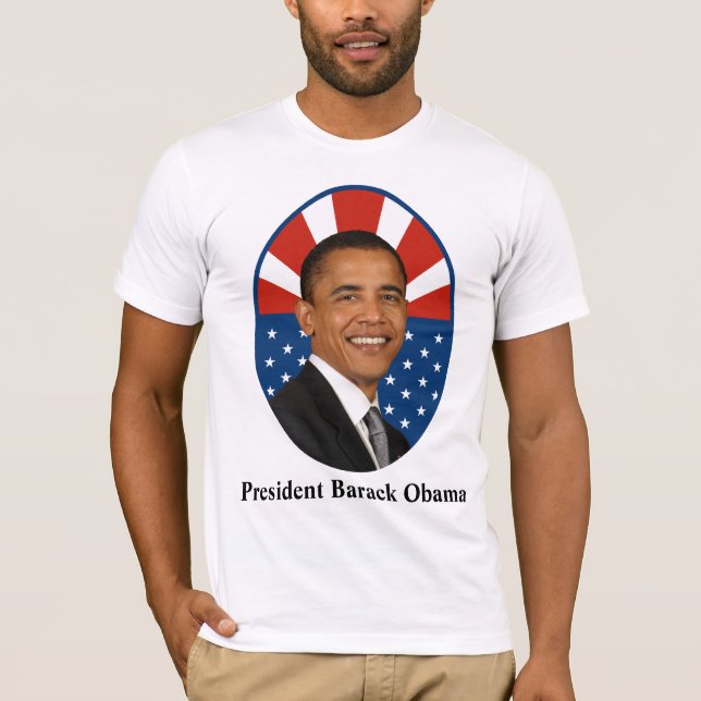 T-shirt Le Président Barack Obama (Devant)