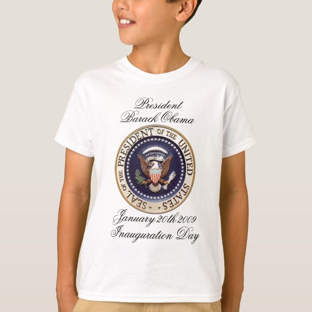 T-shirt Le Président Barack Obama (Devant)