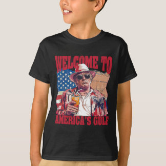 T-shirt Le président Bienvenue dans le Golfe du Mexique au
