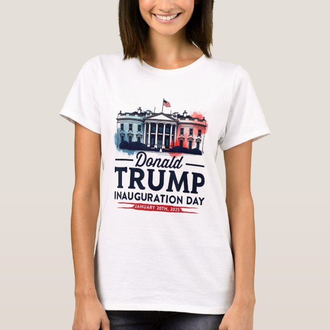 T-shirt Le président de la Maison-Blanche Donald Trump Ina (Devant)