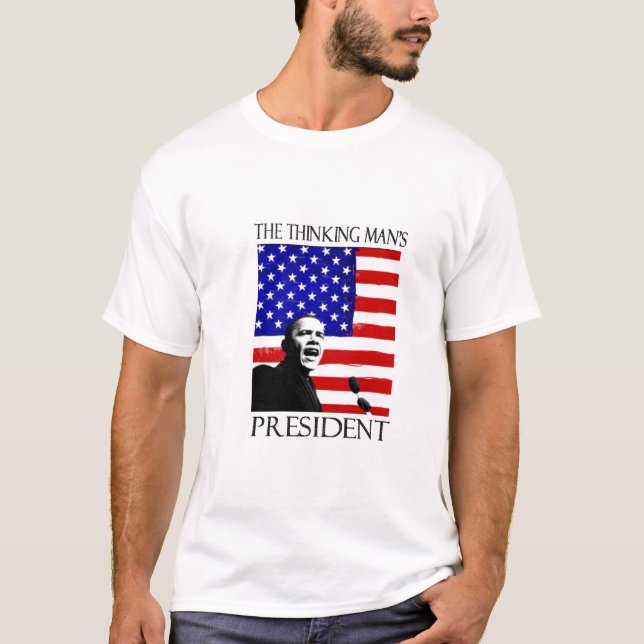 T-SHIRT LE PRÉSIDENT DE L'HOMME DE PENSÉE (Devant)