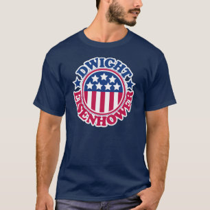 T-shirt Le Président Dwight Eisenhower des USA