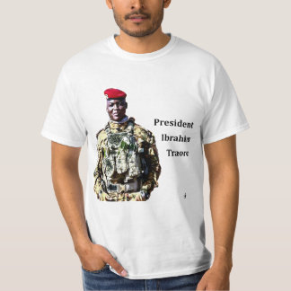 T-shirt Le Président Ibrahim traore