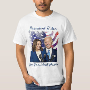 T-shirt Le président Joe Biden et le vice-président Kamala