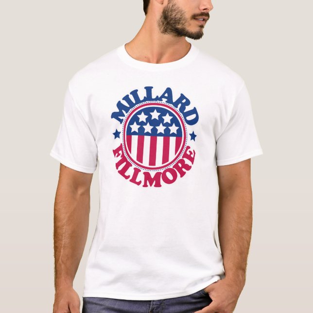 T-shirt Le Président Millard Fillmore des USA (Devant)