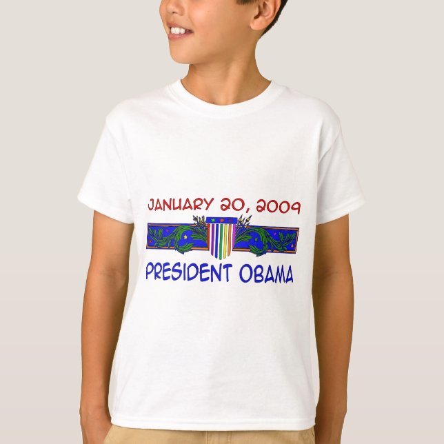 T-shirt Le Président Obama (Devant)