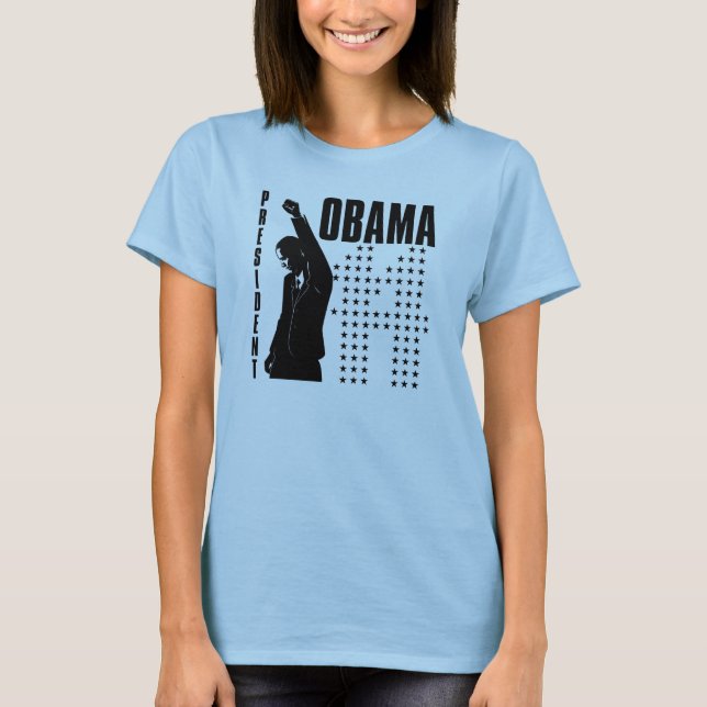 T-shirt Le Président Obama (Devant)