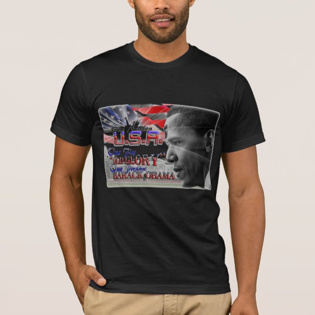 T-shirt Le Président Obama 2012 (Devant)