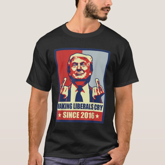T-shirt Le président pro Donald Trump donne des cadeaux 20 (Devant)