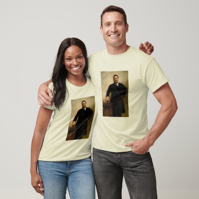 T-shirt Le président Theodore Roosevelt (Unisexe)
