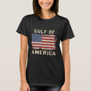 T-shirt Le Président Trump 2025 Du Golfe Des États-Unis _1
