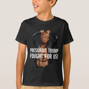 T-shirt Le président Trump s’est battu pour le sport fémin