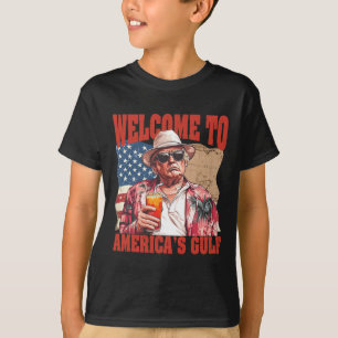 T-shirt Le président Trump souhaite la bienvenue dans le G