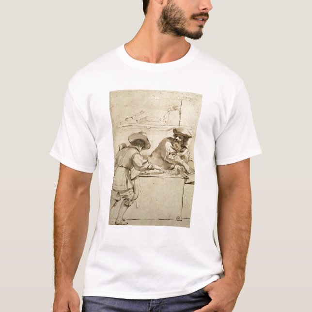 T-shirt Le prêteur (Devant)