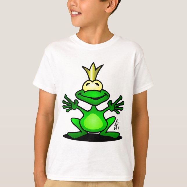 T-shirt Le prince de grenouille (Devant)