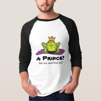 T-shirt Le prince de grenouille, m'embrassent !