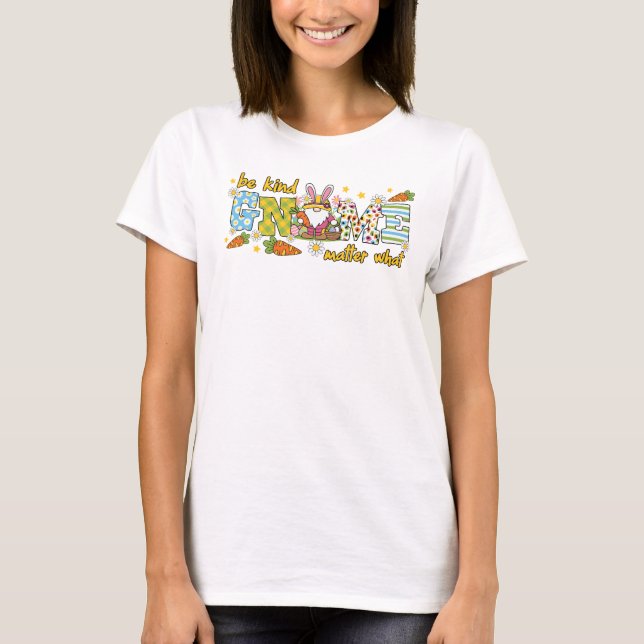 T-shirt Le Printemps Soit Gnome Quelle Est La Question (Devant)