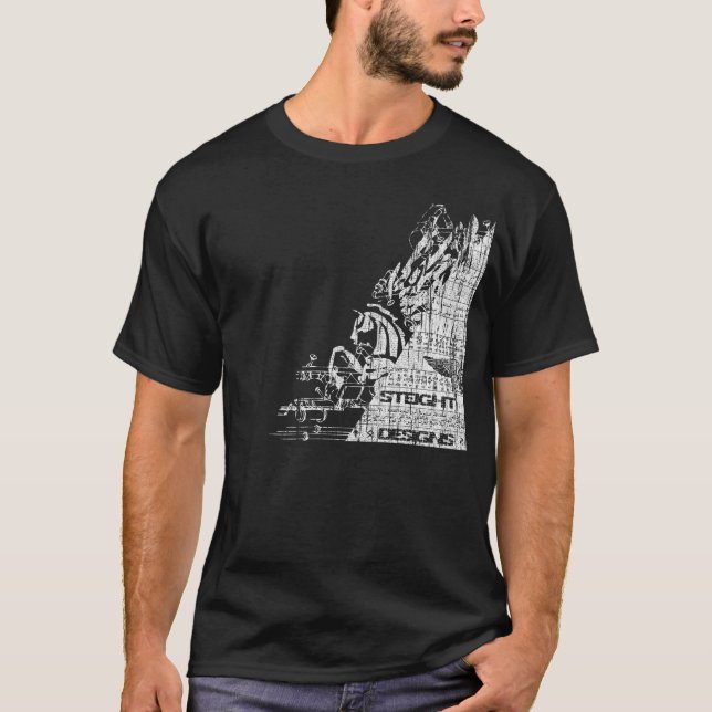 T-shirt Le prisme (Devant)