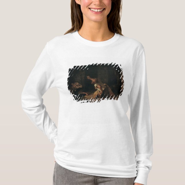 T-shirt Le prisonnier de Chillon, 1834 (Devant)