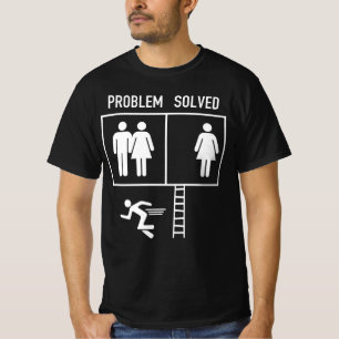 T-shirt Le problème, c'est que les divorces de Solved Fun