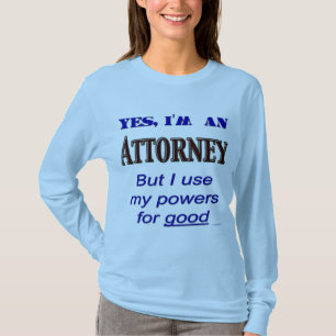 T-shirt Le procureur des bons avocats dit Tee