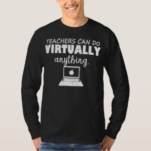 T-shirt le professeur peut faire pratiquement n'importe qu
