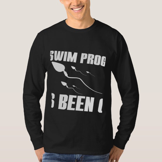 T-shirt Le programme de natation a été coupé (Devant)