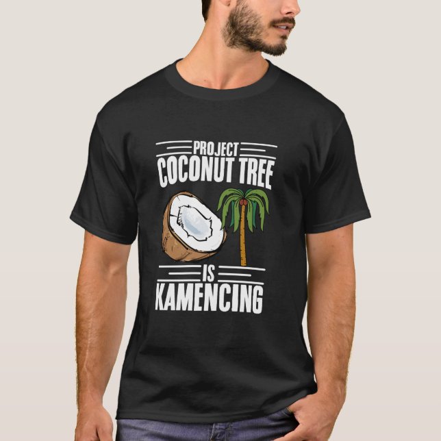 T-shirt Le Projet Cocout Tree Kamala Harris Co (Devant)